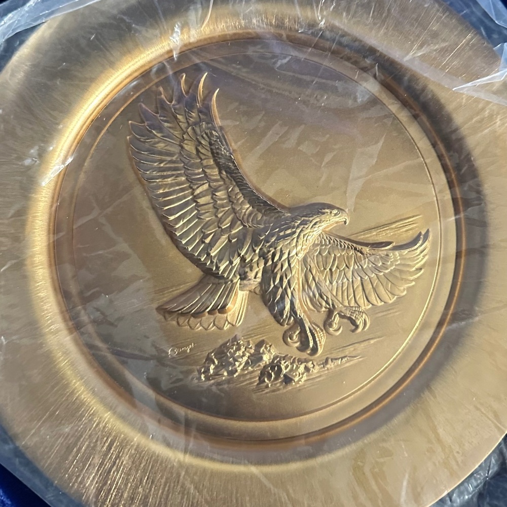 American Eagle - Freedom and Justice Soaring 1979 Limited Edition Plate